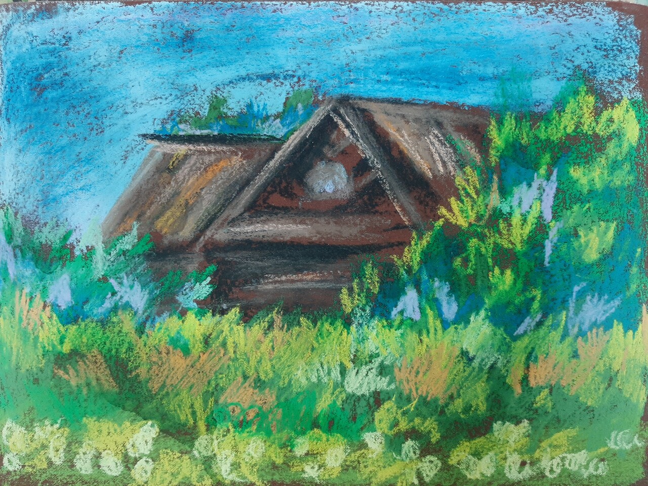 Деревенский домик
