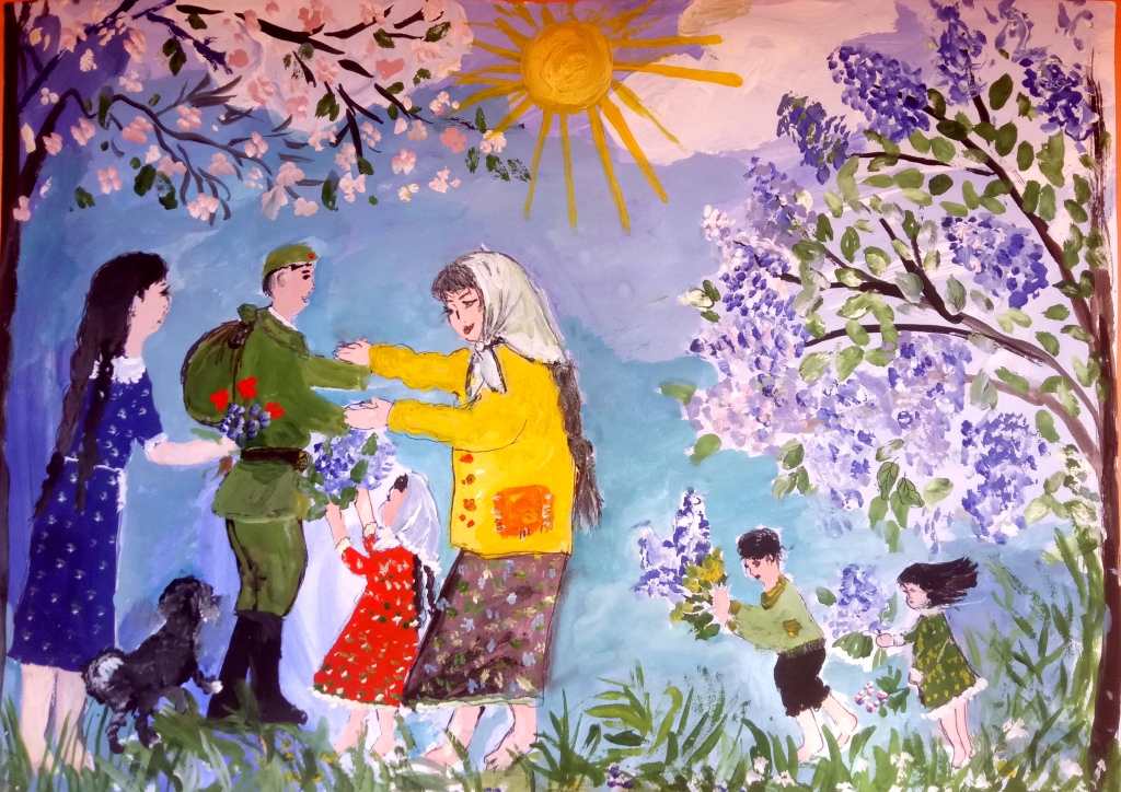 Рисование май картинки