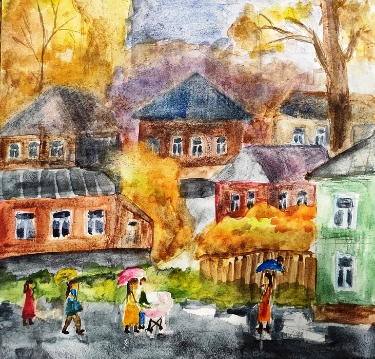 "Осенний дождик"