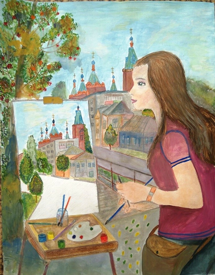 "На пленэре"