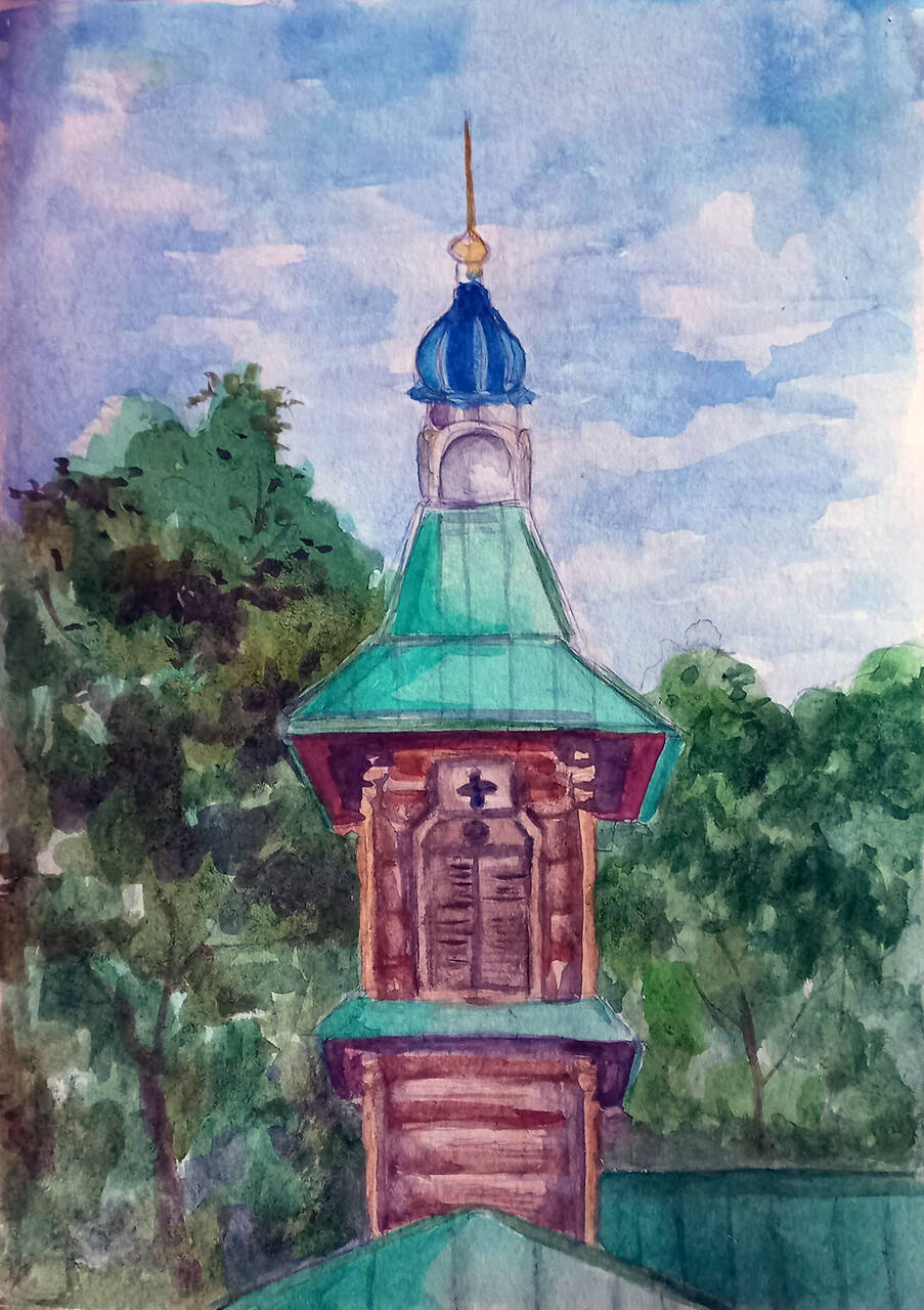 Церковь Николая Чудотворца (фрагмент)
