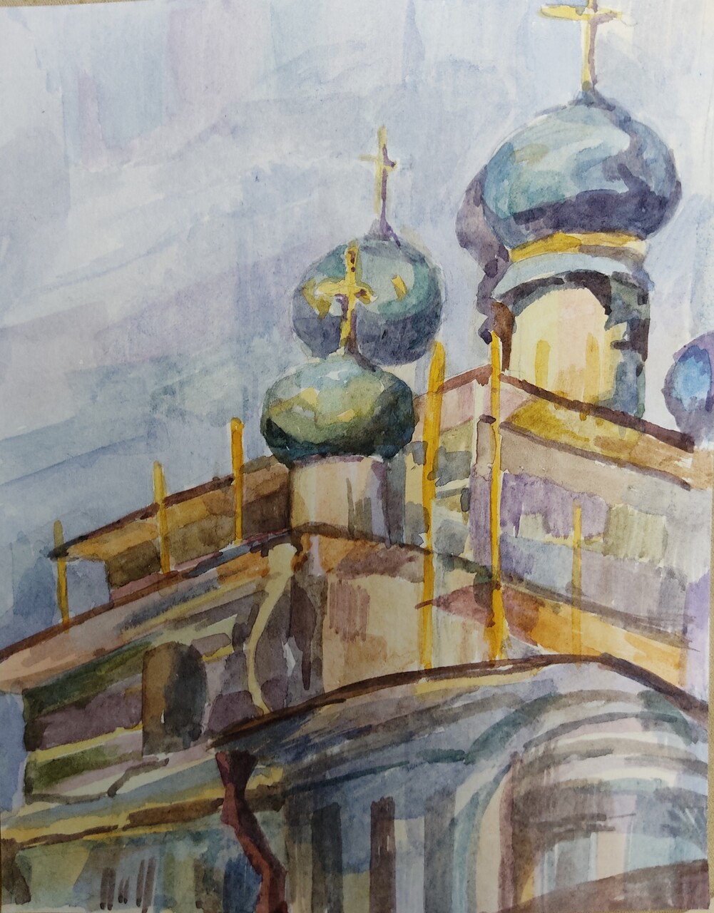 Вечером