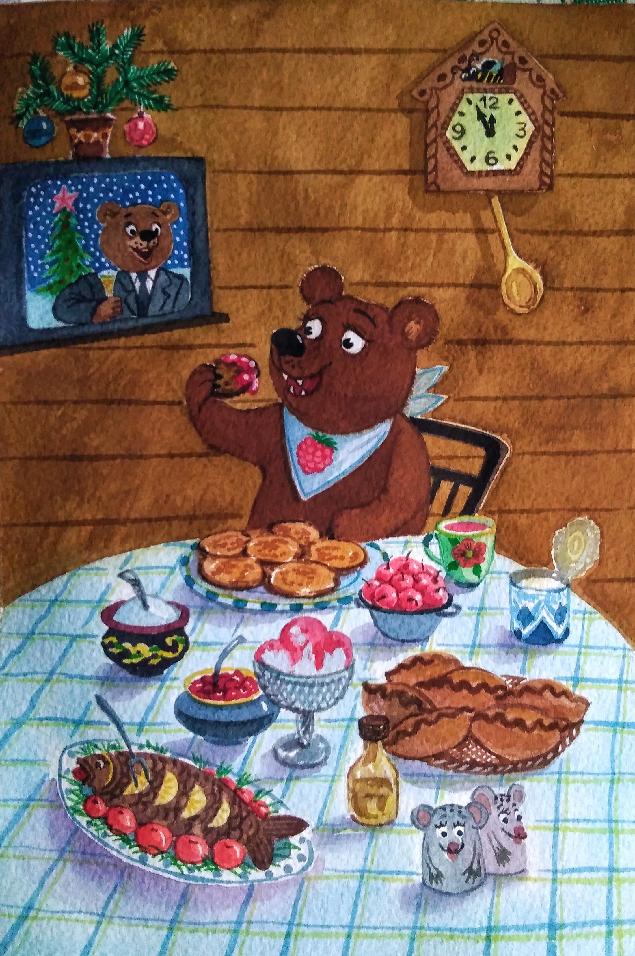 И Вас с Новым годом!)