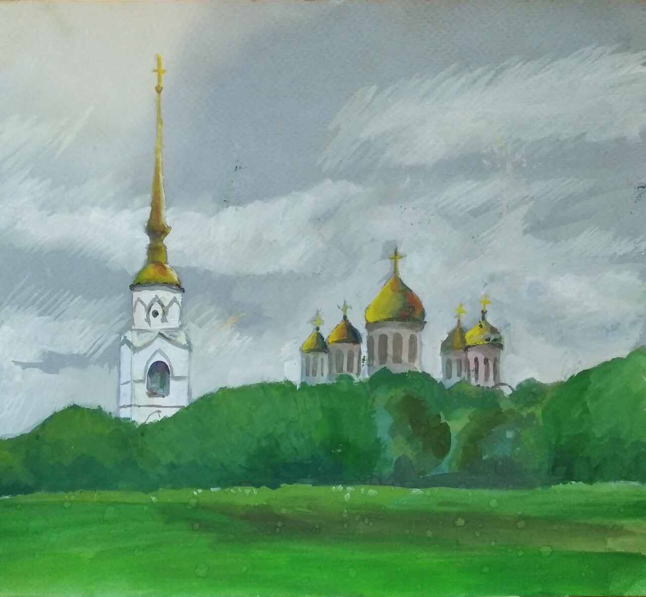 Панорама Успенского Собора. г. Владимир