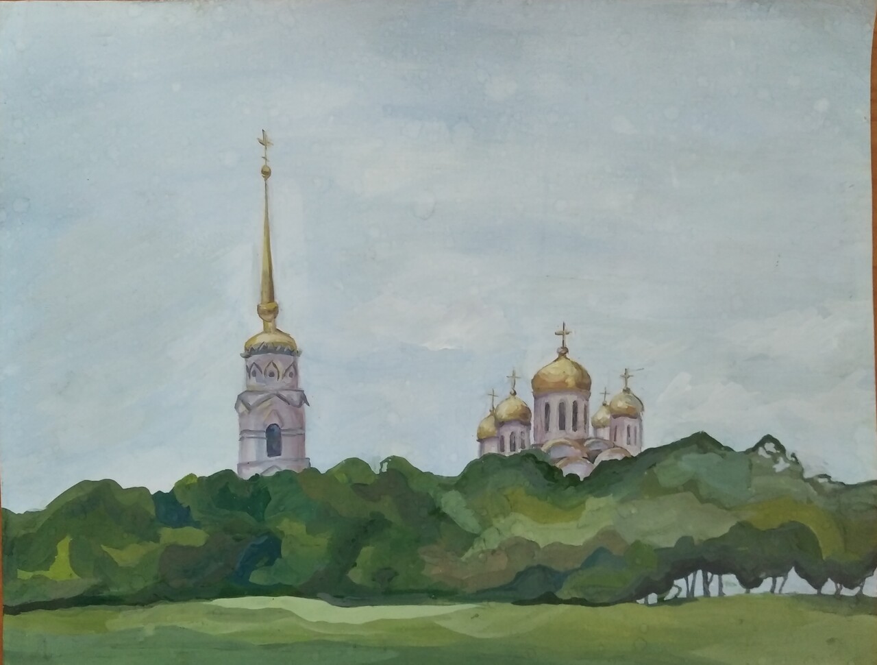 Успенский кафедральный собор. Панорама. г. Владимир