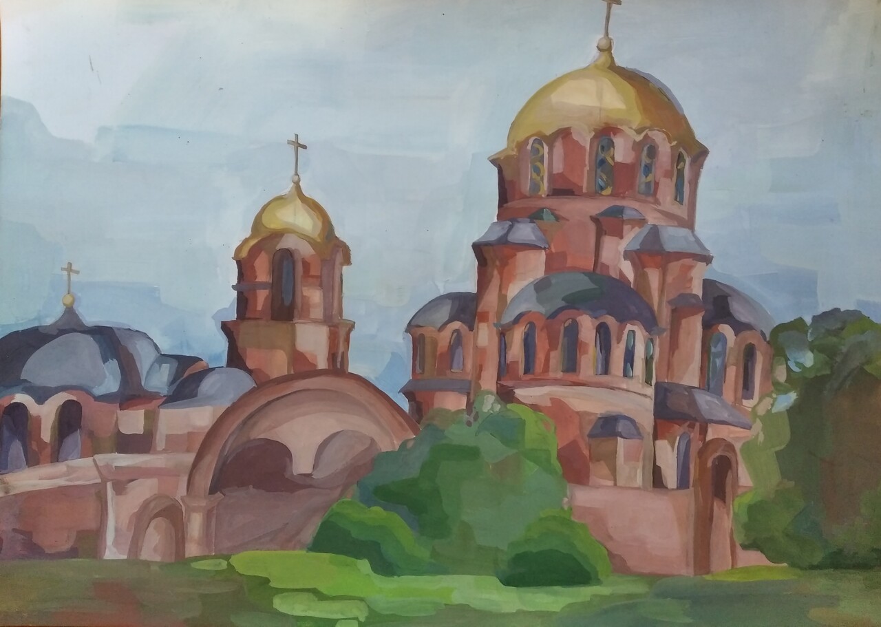 Главный храм г. Новосибирска