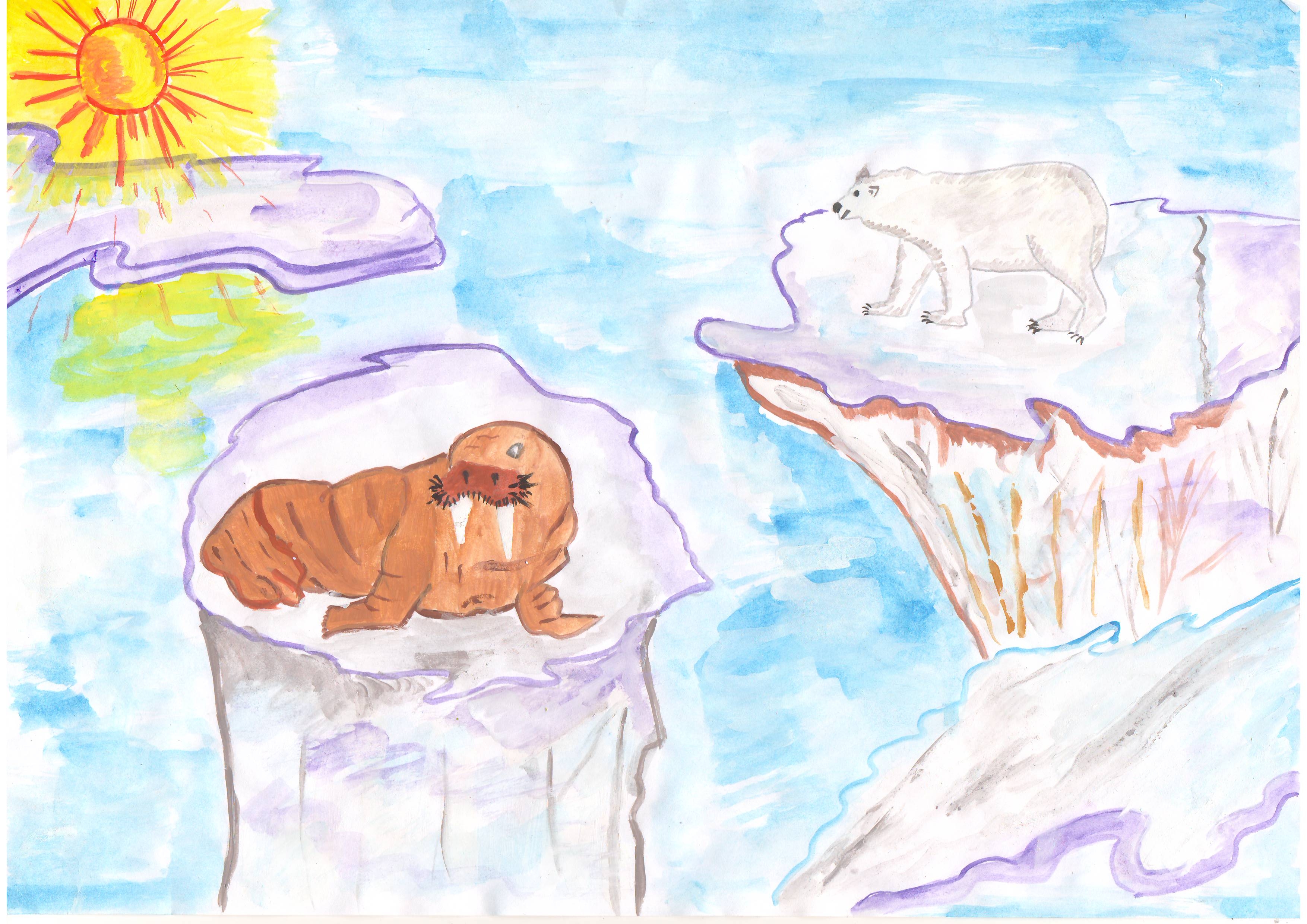 Рисунки жителей Арктики