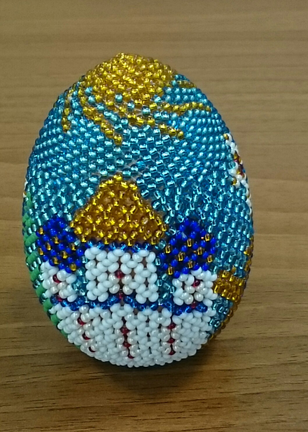 Пасхальное яйцо "Церковь"