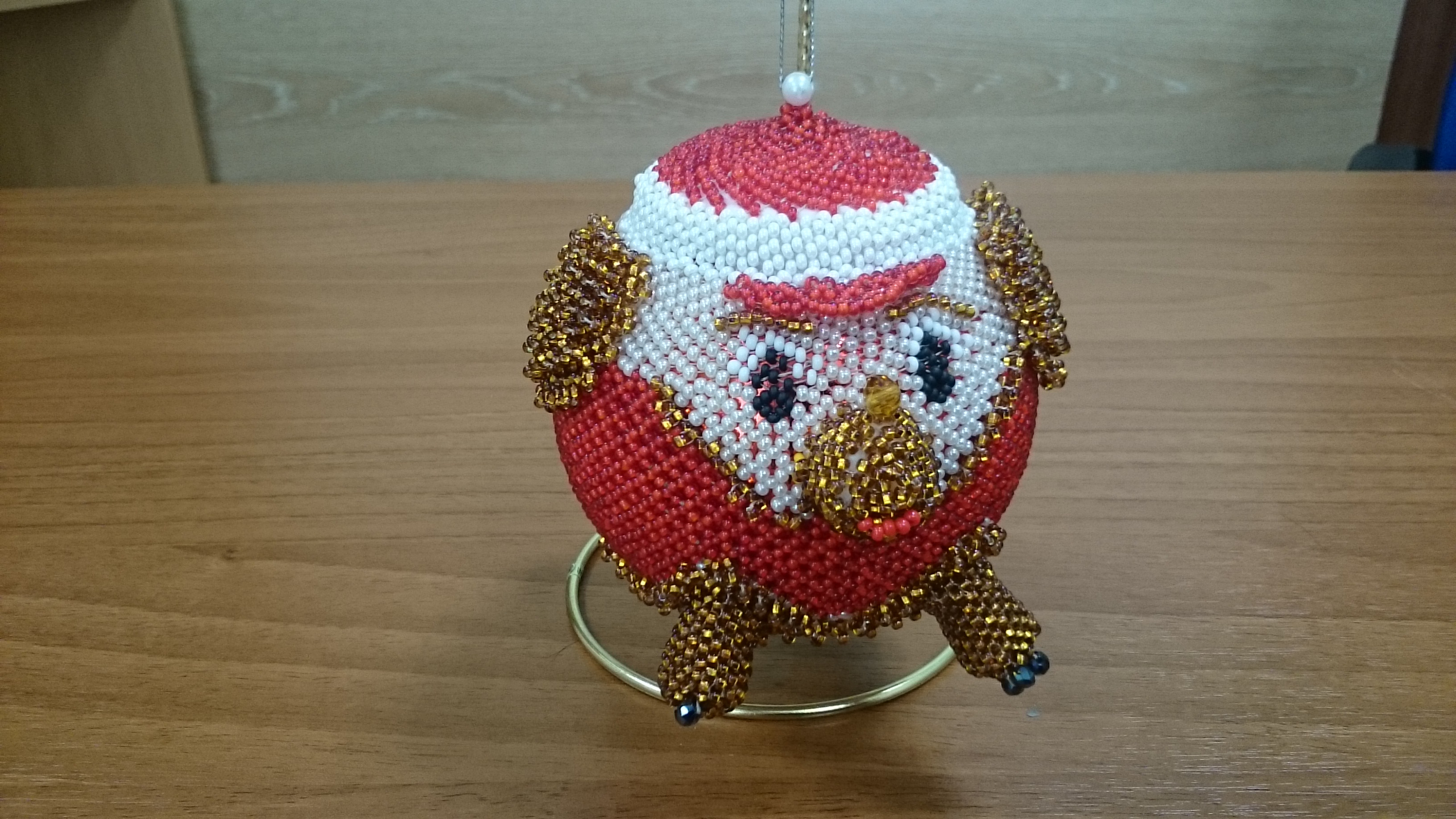 Новогодний шар "Собачка"