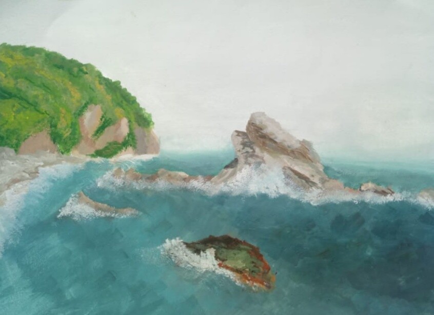 Лазурное море