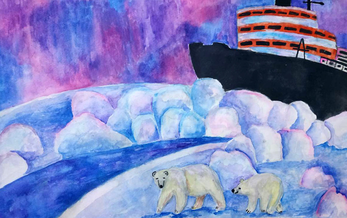 Иллюстрации к теме Арктика