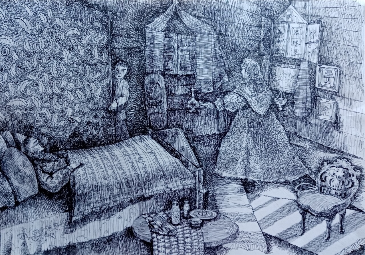 Иллюстрация к книге И.С.Шмелева "Лето господне"