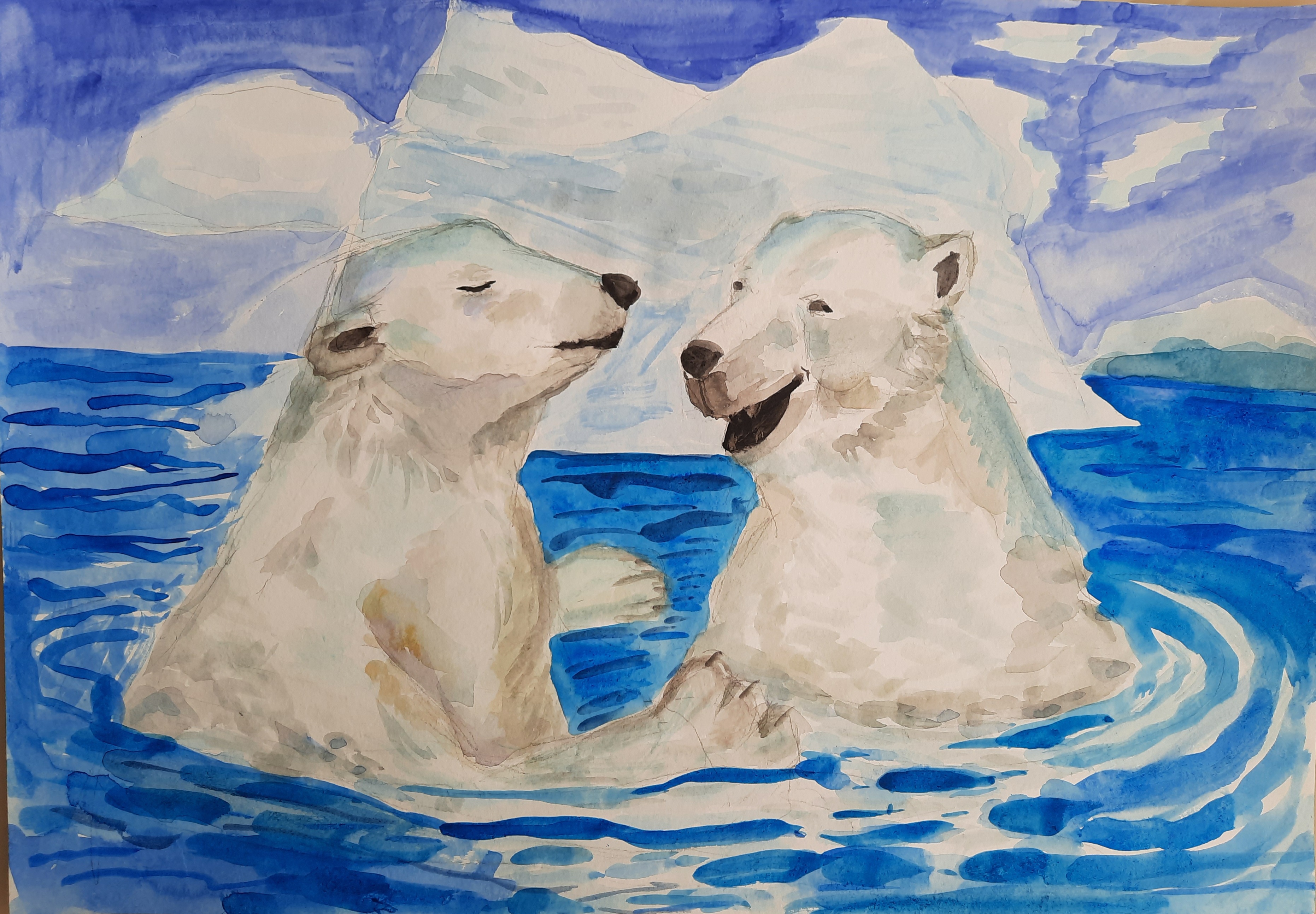 Картины Валентине Серове об Арктике