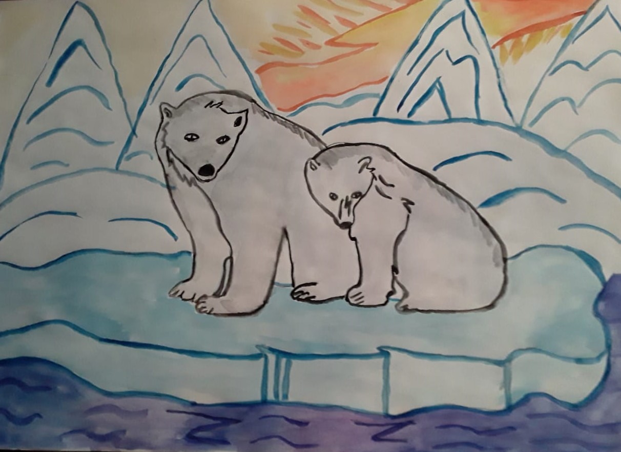 Конкурс детского рисунка Арктика