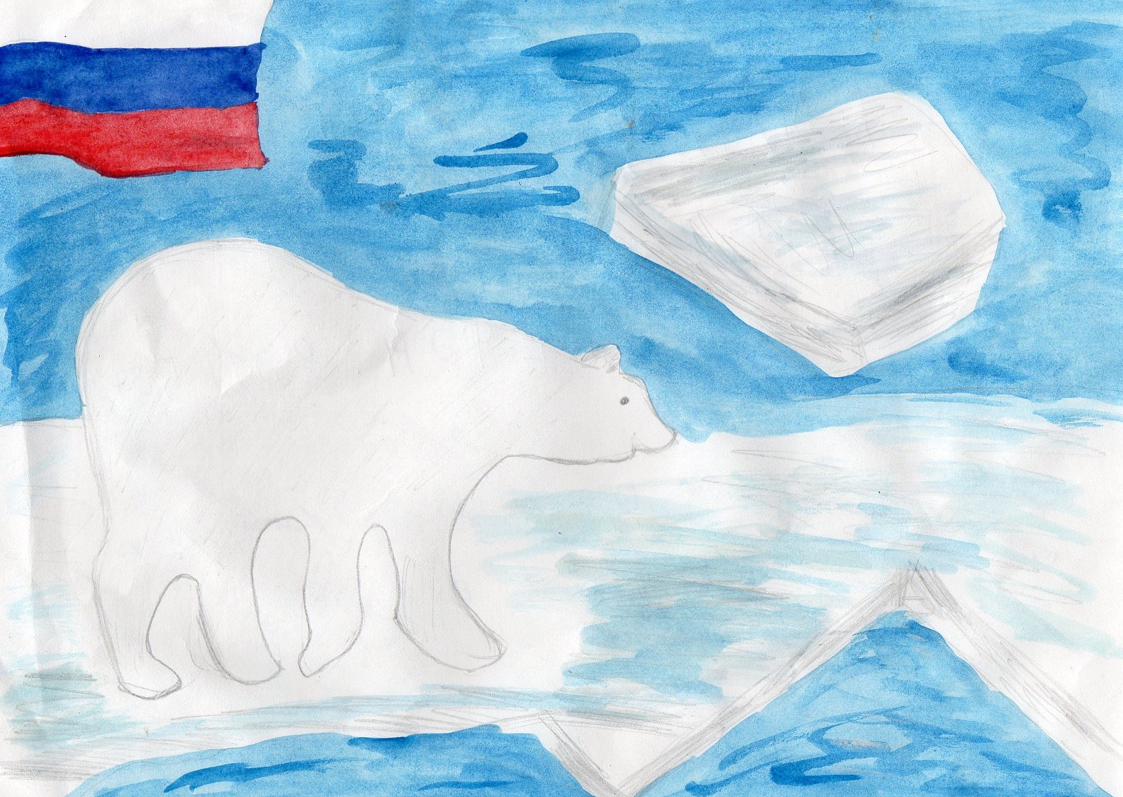 Рисунок Российской Арктики
