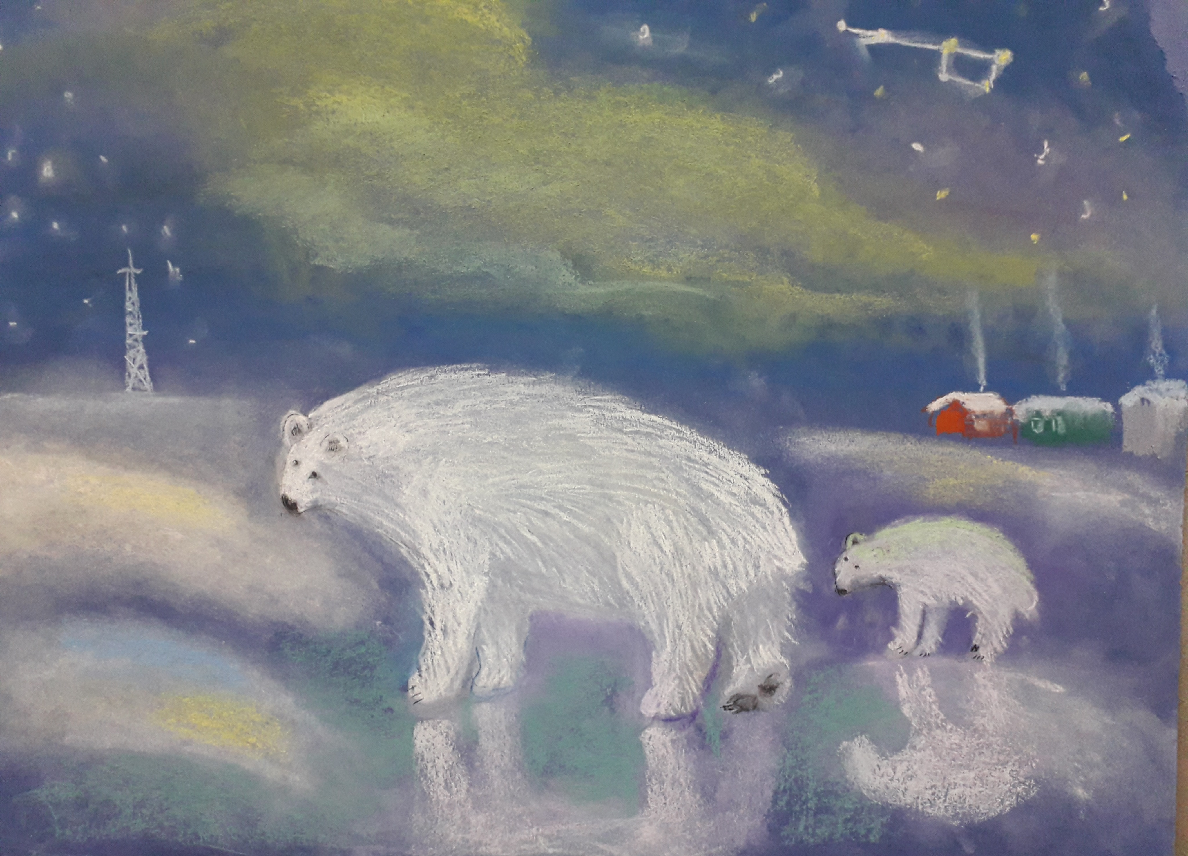 Конкурс хозяин Арктики белый медведь
