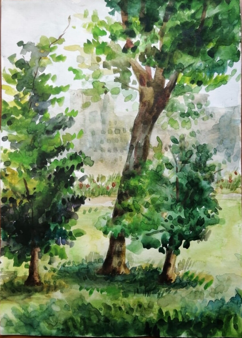 "В парке"