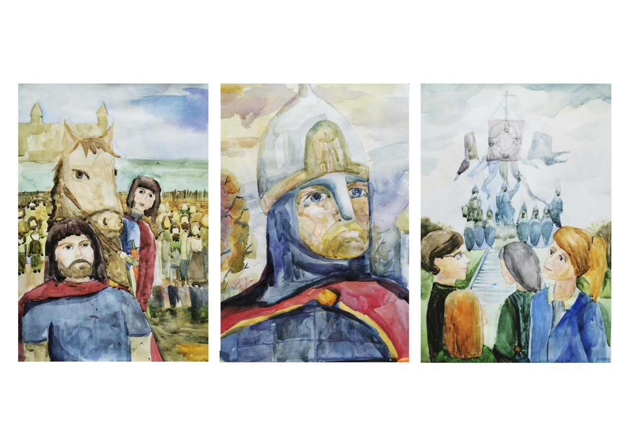 триптих Славна русская земля героями