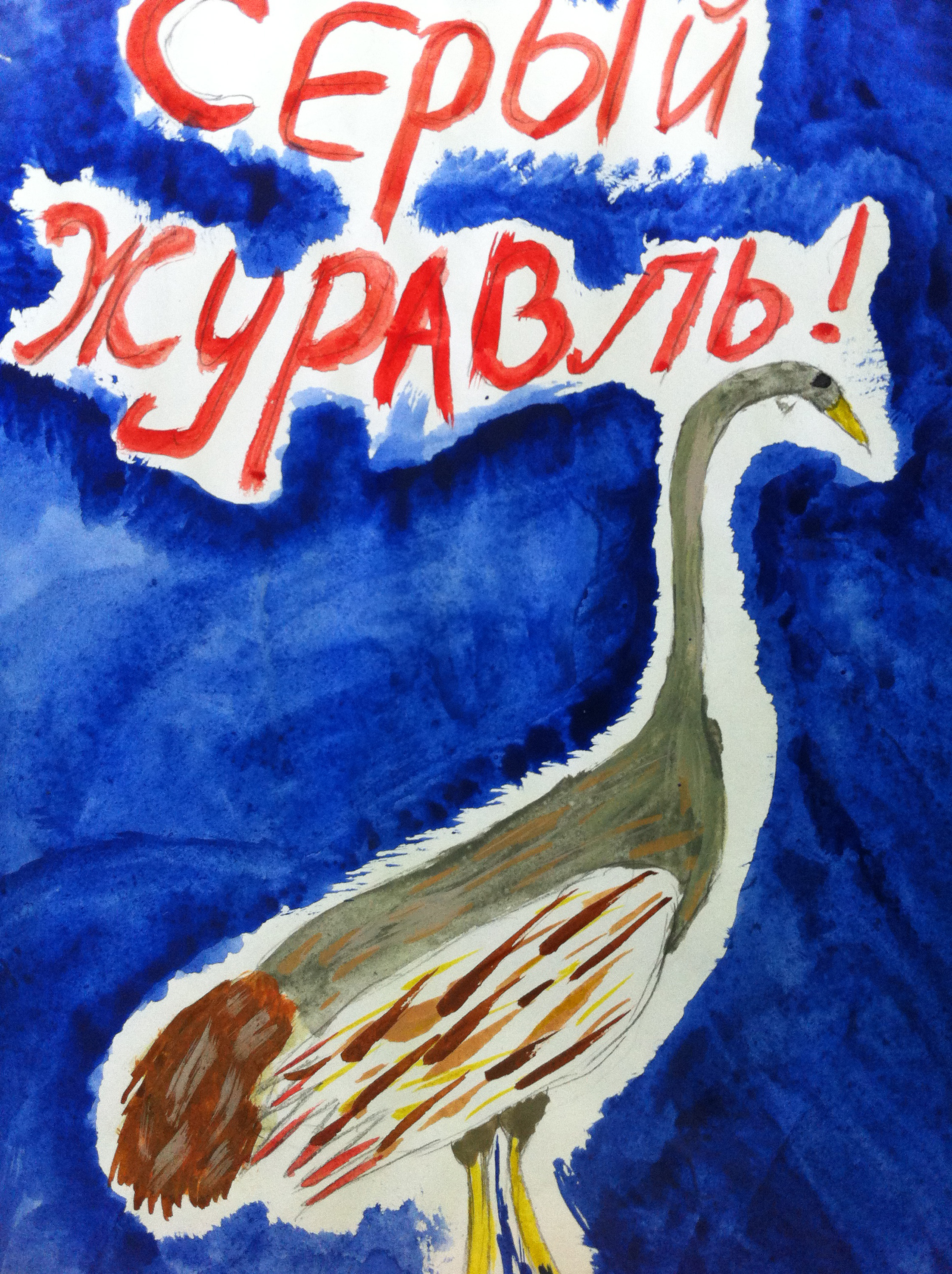 Серый журавль Серый журавль