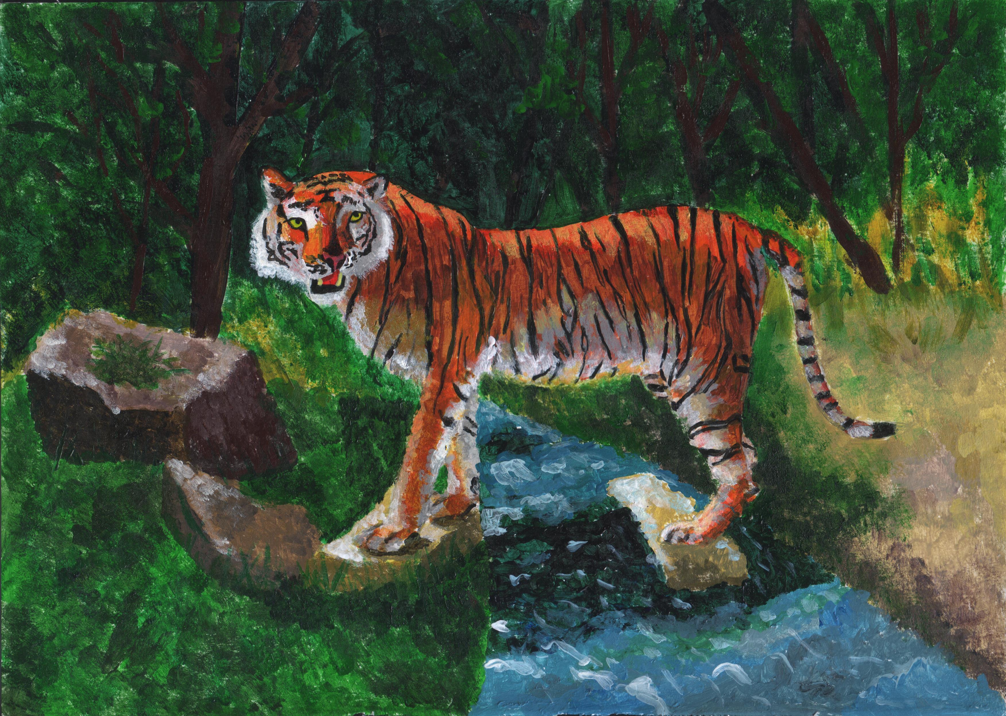 Красная книга России животных Амурский тигр