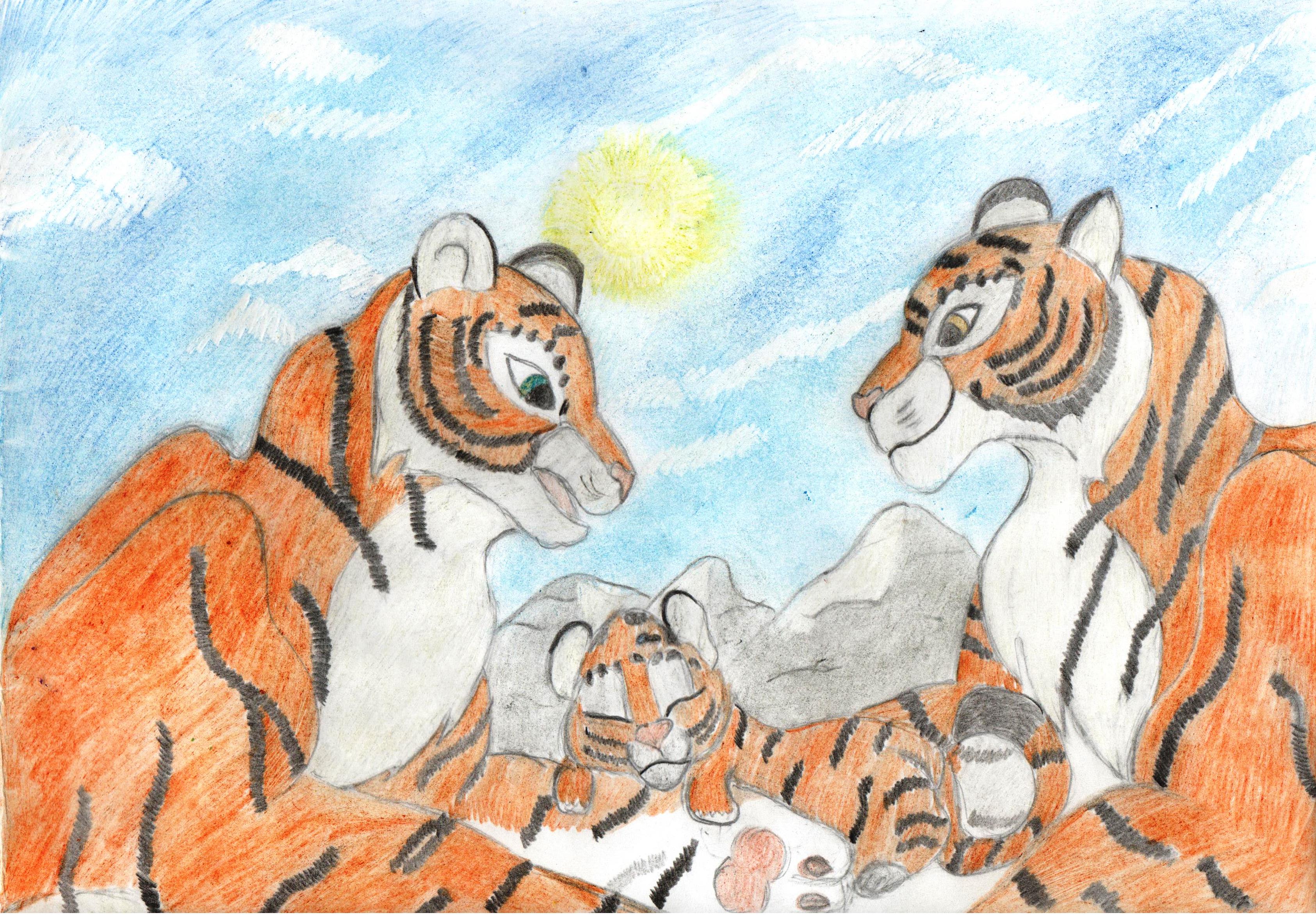 Уссурийский тигр мультфильм