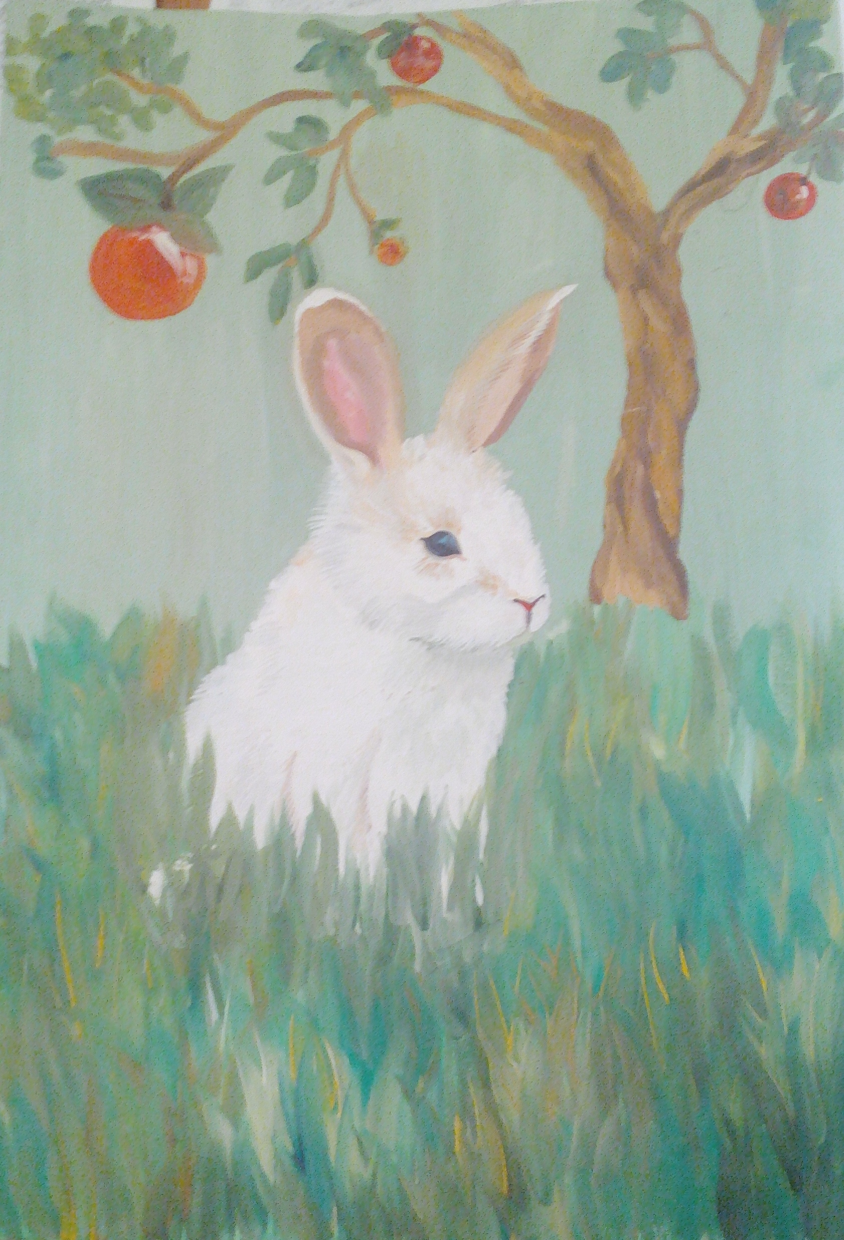 Портрет зайчика. Заяц Беляк рисунок красками. Заяц гуашью. Рисунки гуашью. Заяц красками для детей.